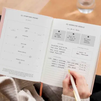 My Daily Fitness Planner - Workout and Meal Planner