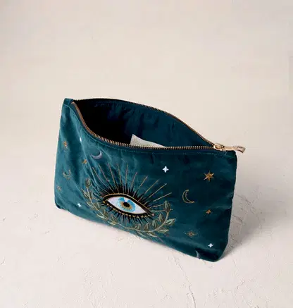 Celestial Eye Everyday Pouch - Rich Blue
