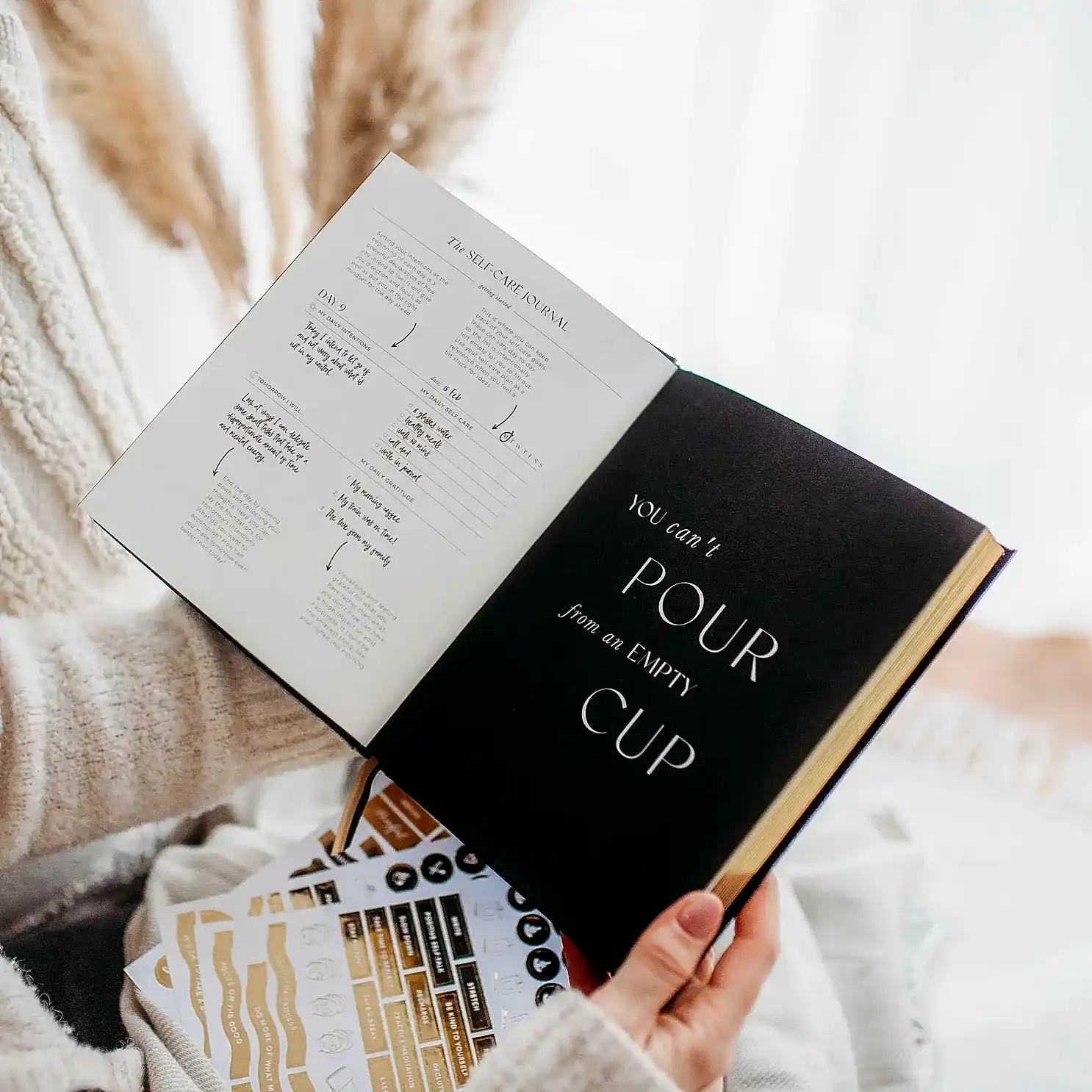 My Daily Self-Care Journal - Wellness & Gratitude Journal