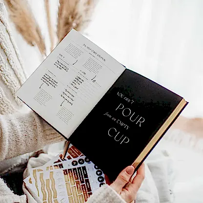 My Daily Self-Care Journal - Wellness &amp; Gratitude Journal