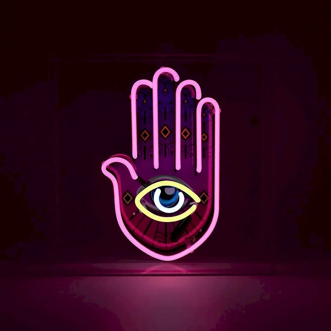 All Seeing Eye Neon Sign