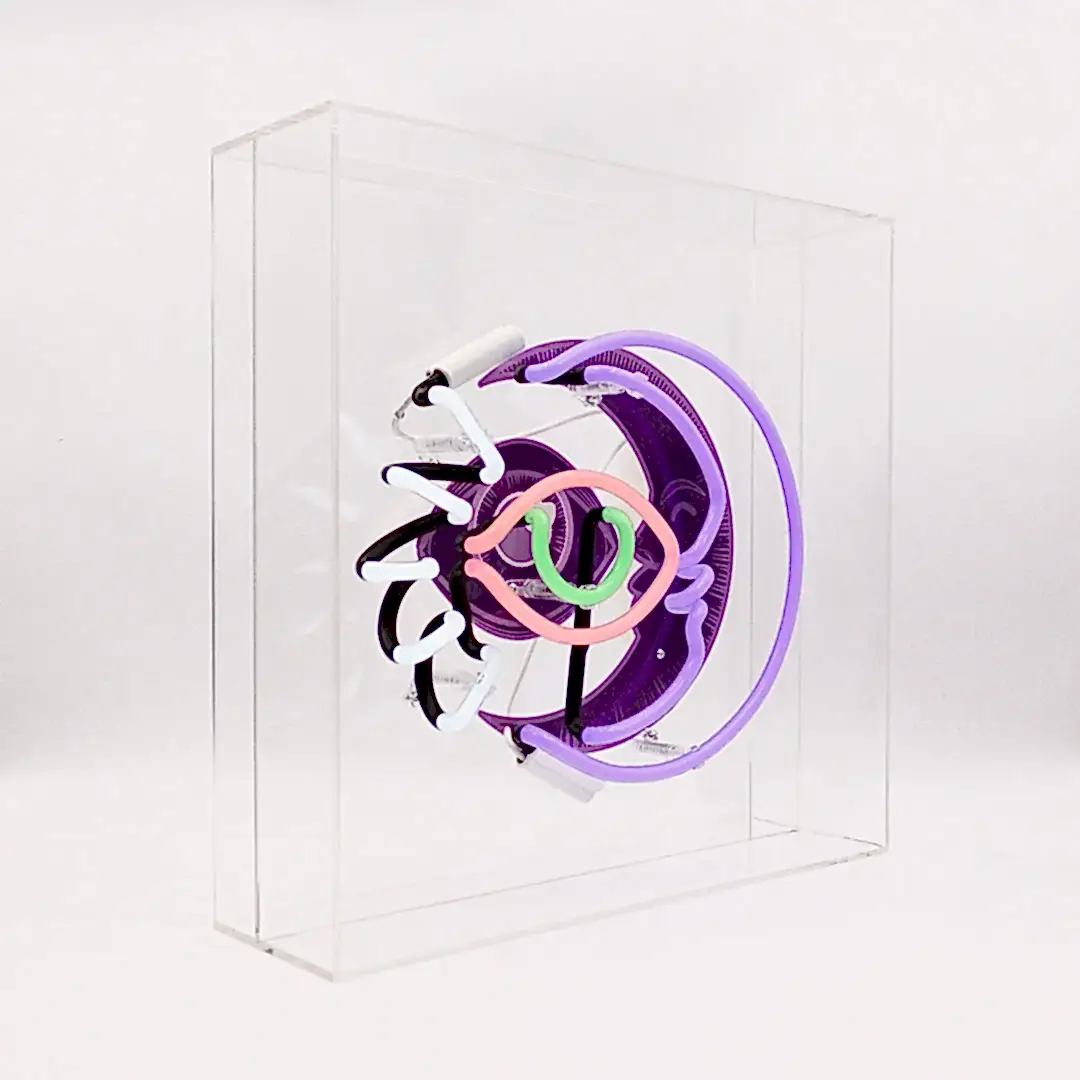 Moon Neon Sign