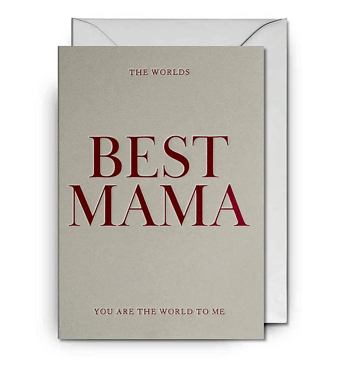 The World’s Best Mama Card