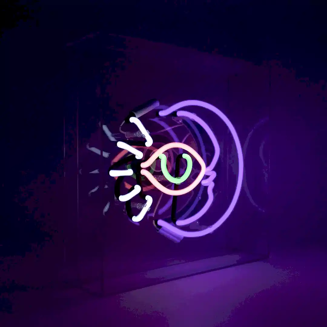 Moon Neon Sign