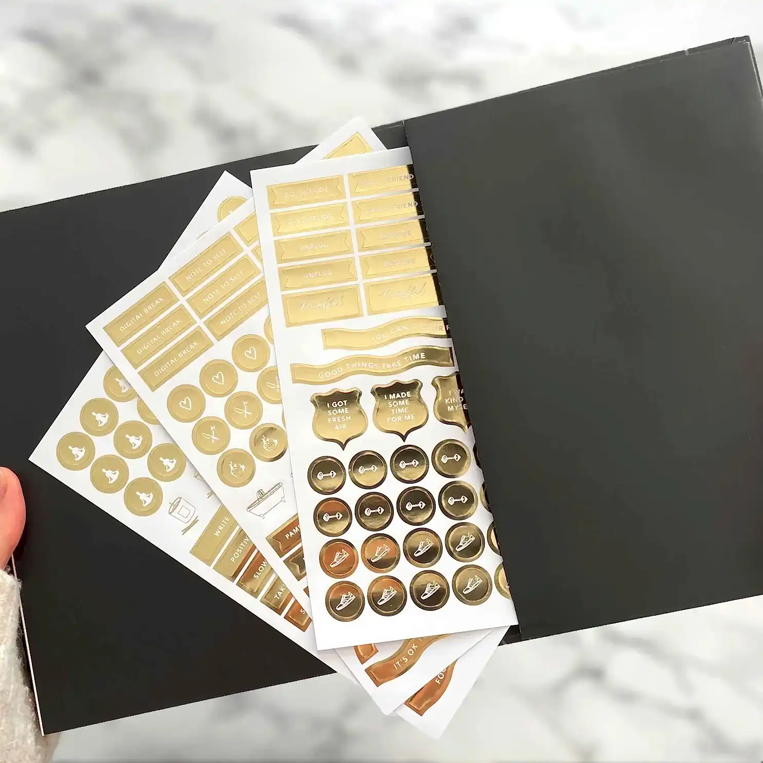 My Daily Self-Care Journal - Wellness & Gratitude Journal