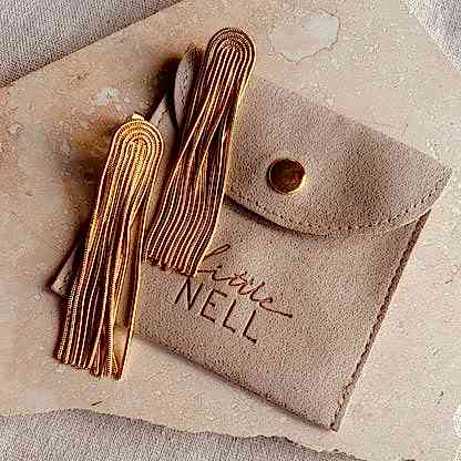 Everyday Arc Tassel Earrings
