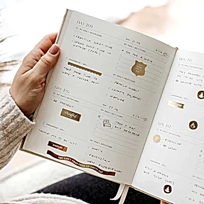 My Daily Self-Care Journal - Wellness &amp; Gratitude Journal