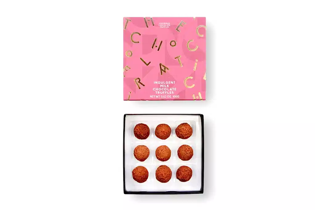 Indulgent Milk Chocolate Truffles