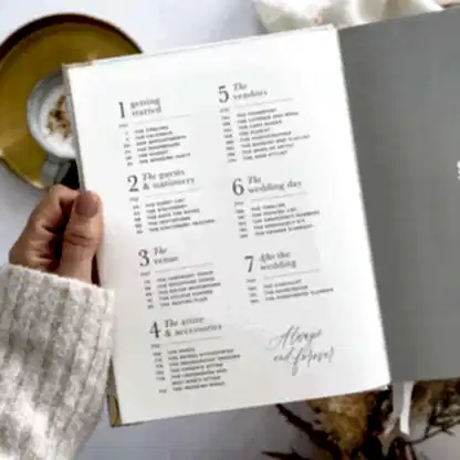 Luxury Wedding Planner Book