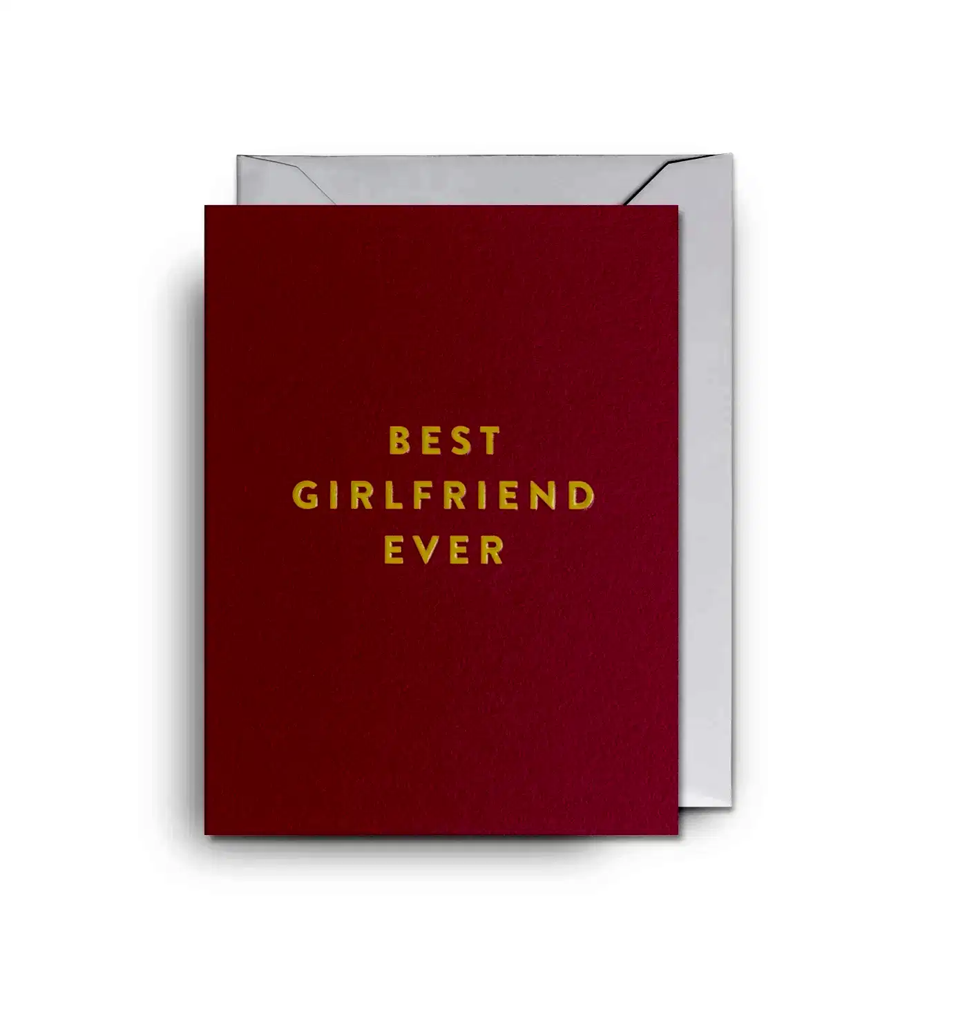 Best Girlfriend Ever Mini Card