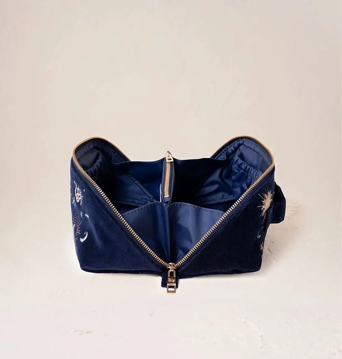 Boho Mysticism Open Flat Makeup Bag