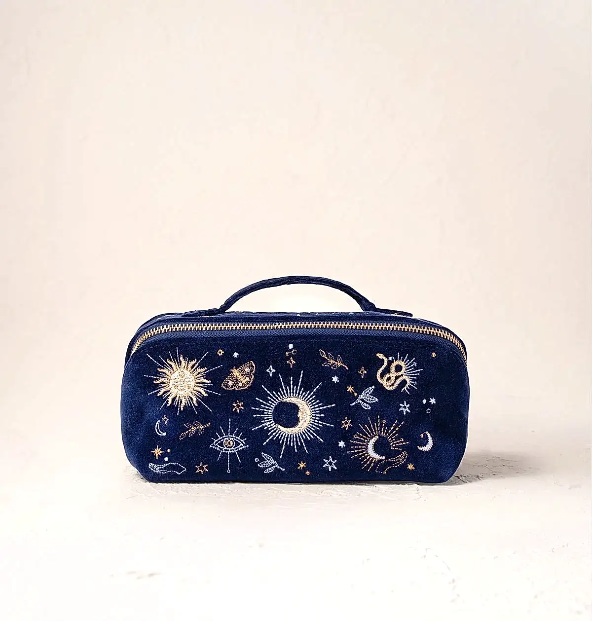Boho Mysticism Open Flat Makeup Bag