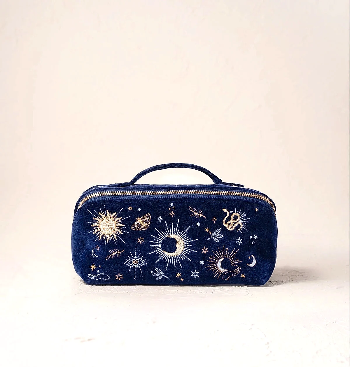 Boho Mysticism Open Flat Makeup Bag