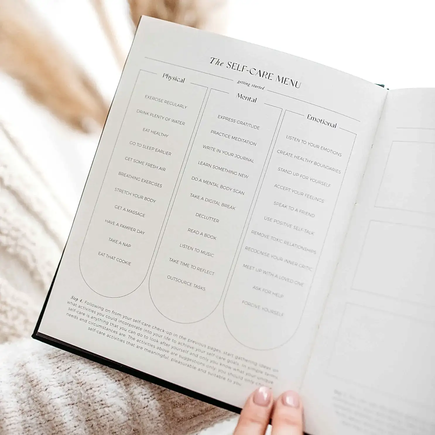 My Daily Self-Care Journal - Wellness & Gratitude Journal