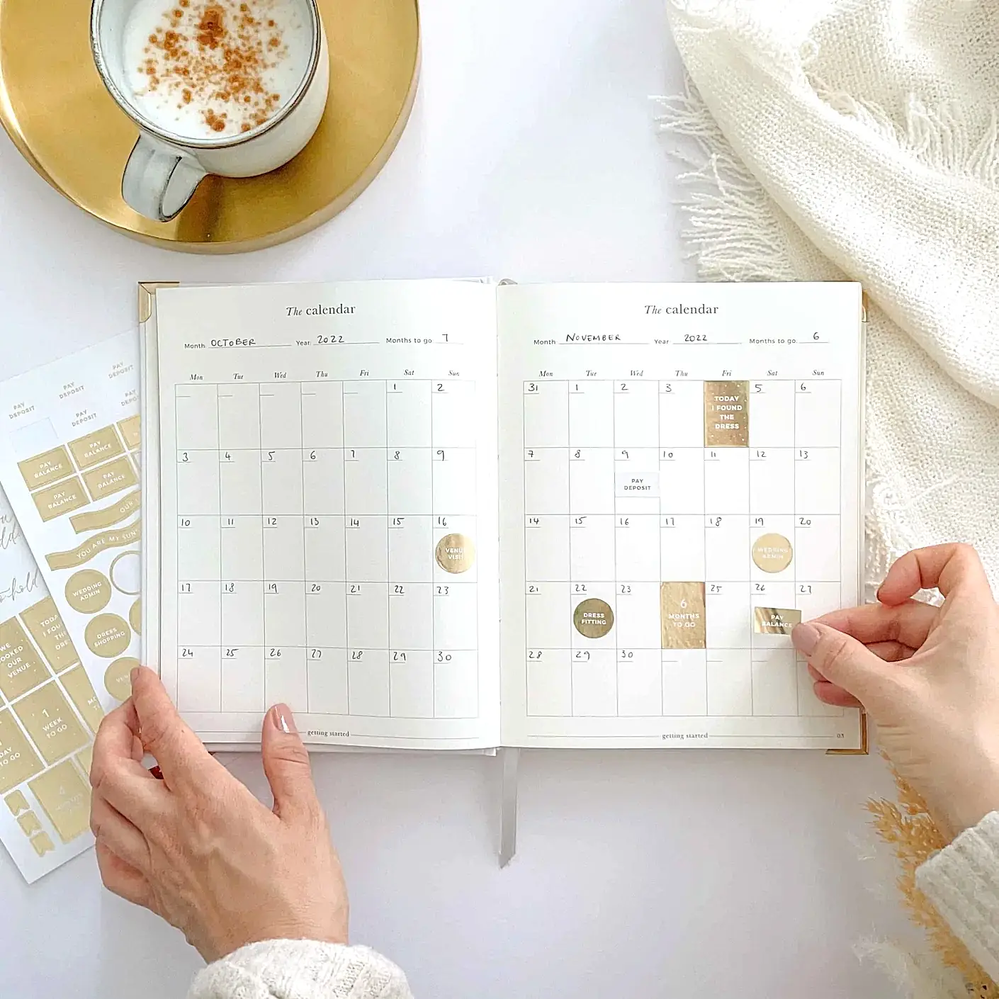 Luxury Wedding Planner Book