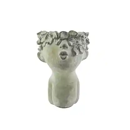 Stone Face Pot
