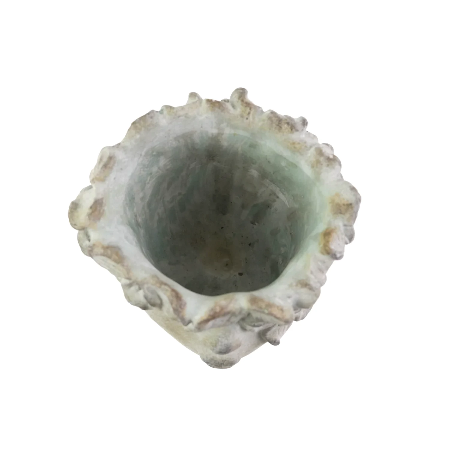 Stone Face Pot