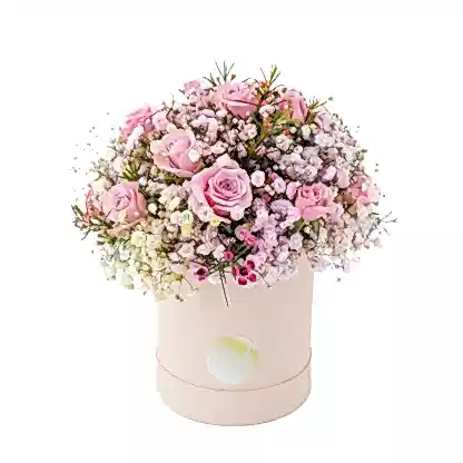Hat Box - Pink Joy