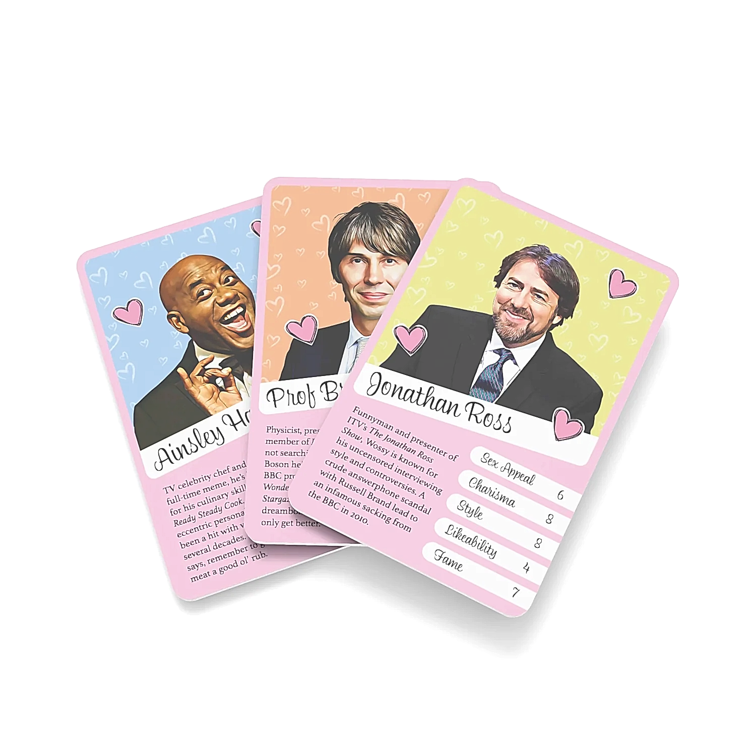 Weird Crushes - British Hunks Card Game