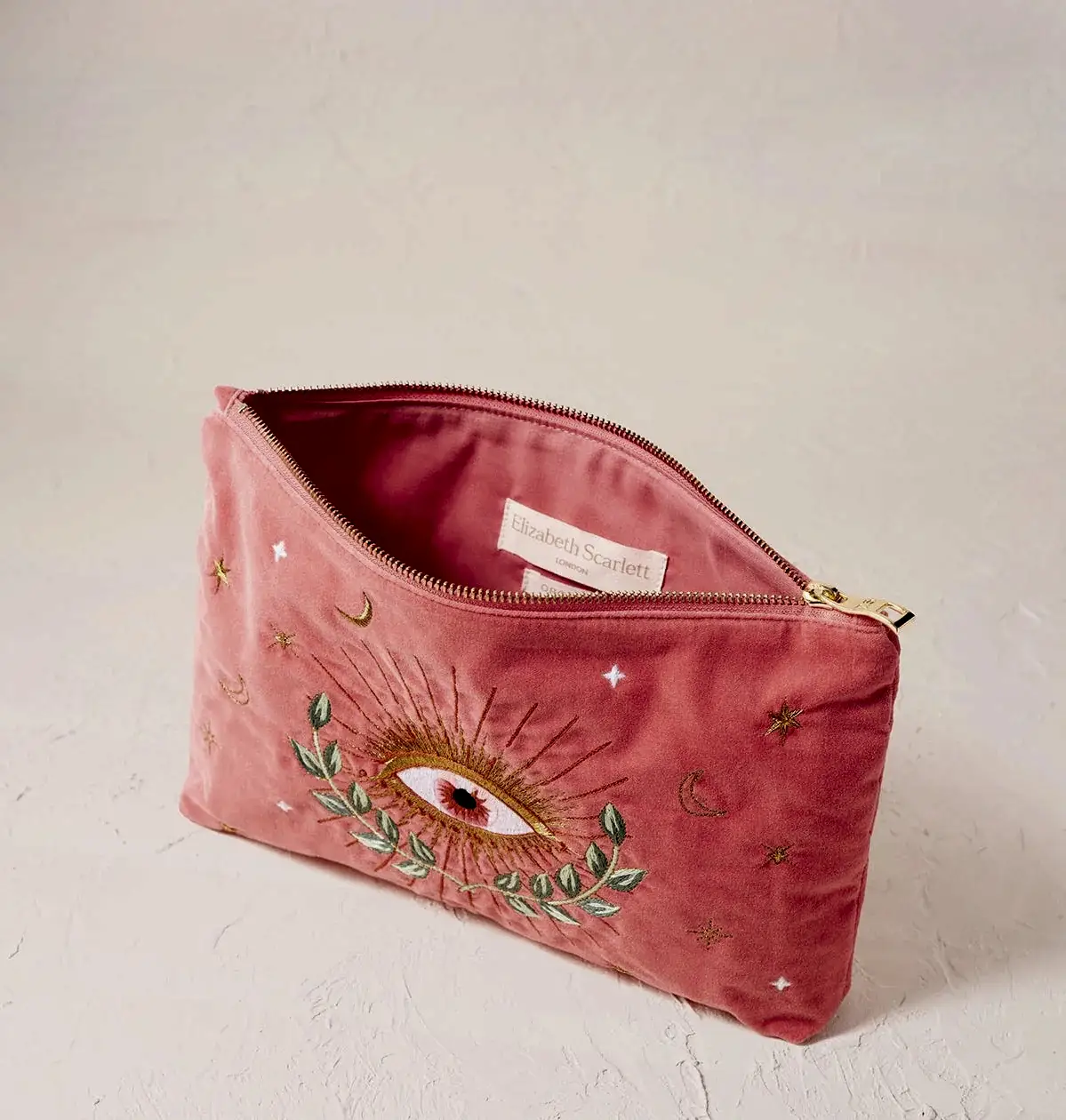 Celestial Eye Everyday Pouch - Coral