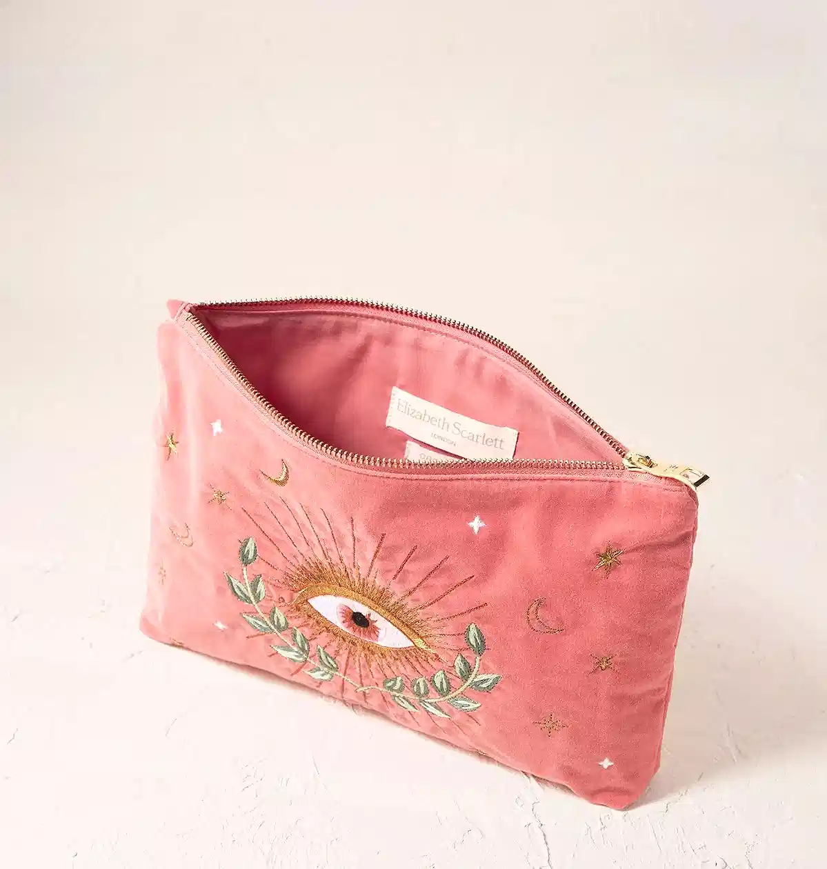 Celestial Eye Everyday Pouch - Coral