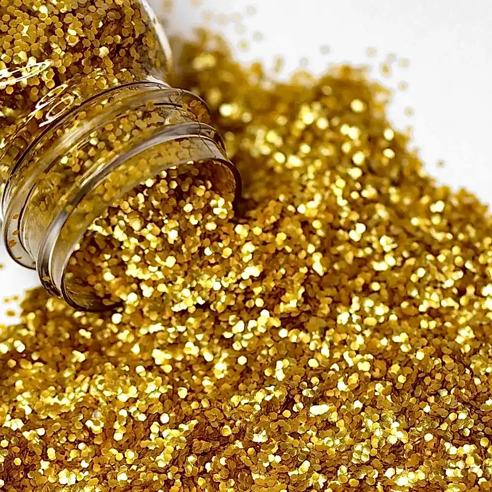 Add Gold Glitter