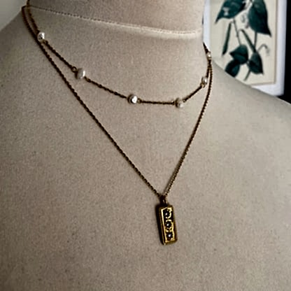 Everyday Mother of Pearl Necklace