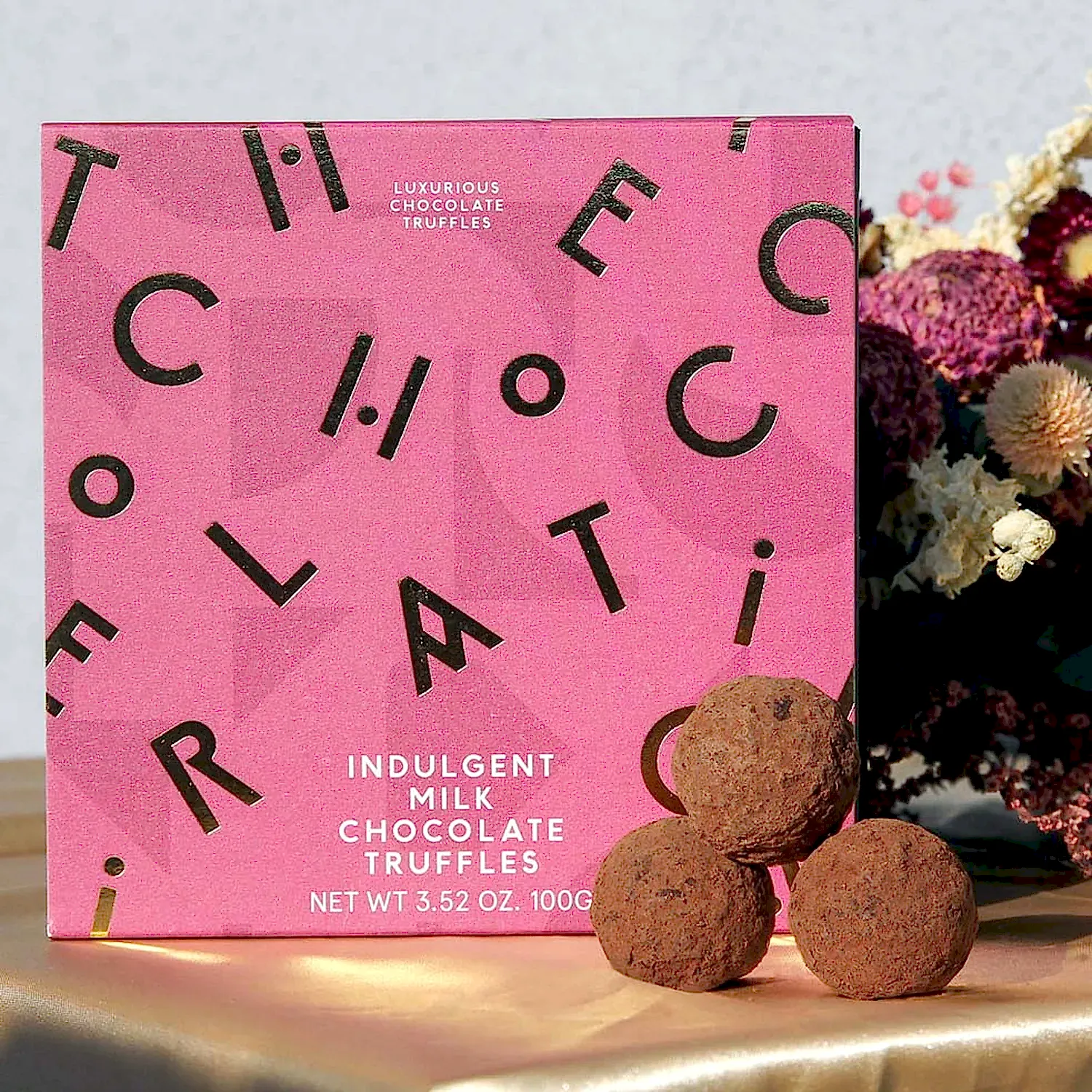 Indulgent Milk Chocolate Truffles