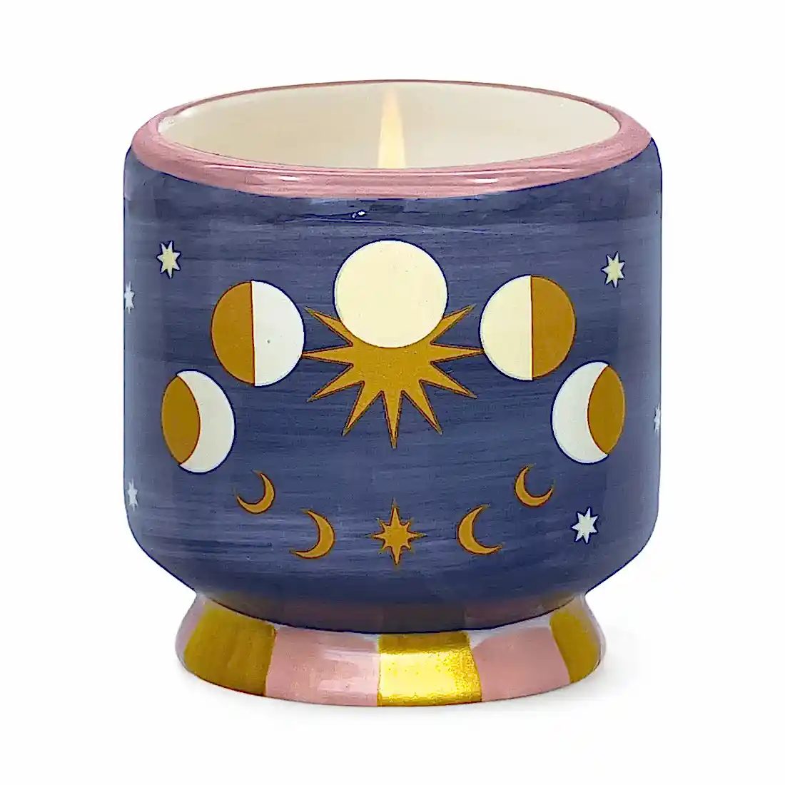 Adopo Jasmine & Rose Moon Phases Candle - 226g