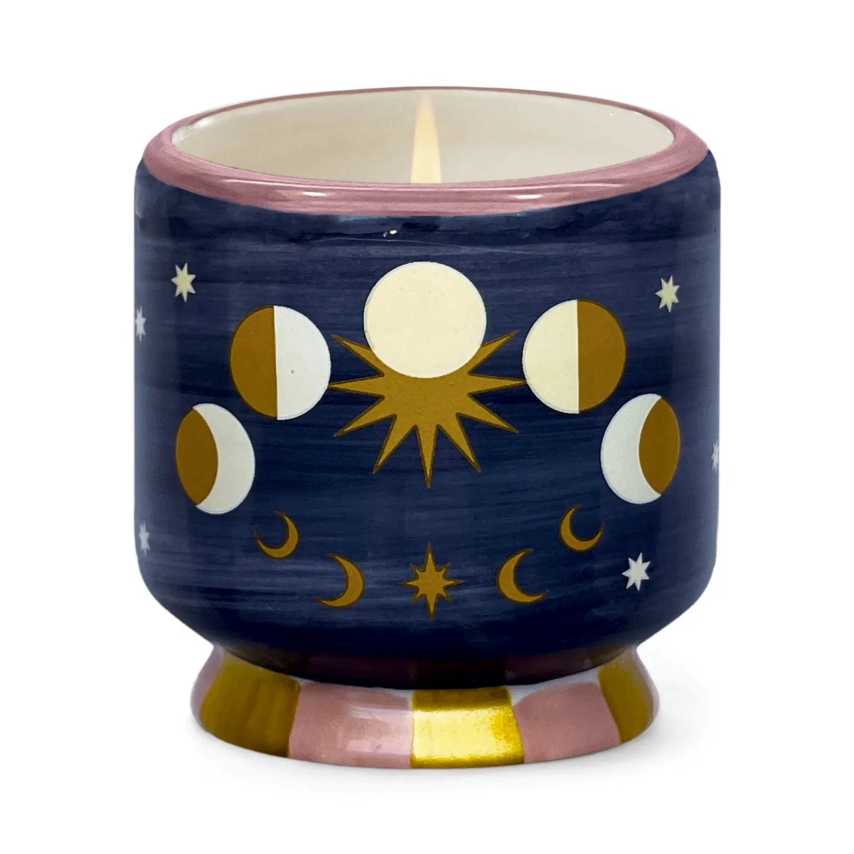 Adopo Jasmine & Rose Moon Phases Candle - 226g
