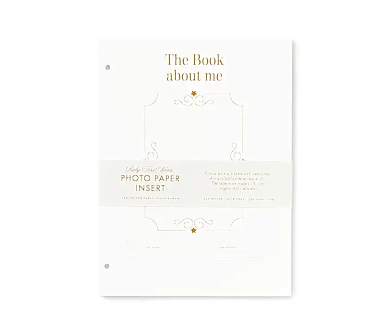 Baby Album Insert Paper - My First Year