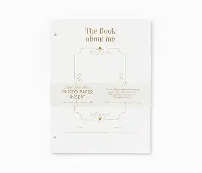 Baby Album Insert Paper -  My First Year