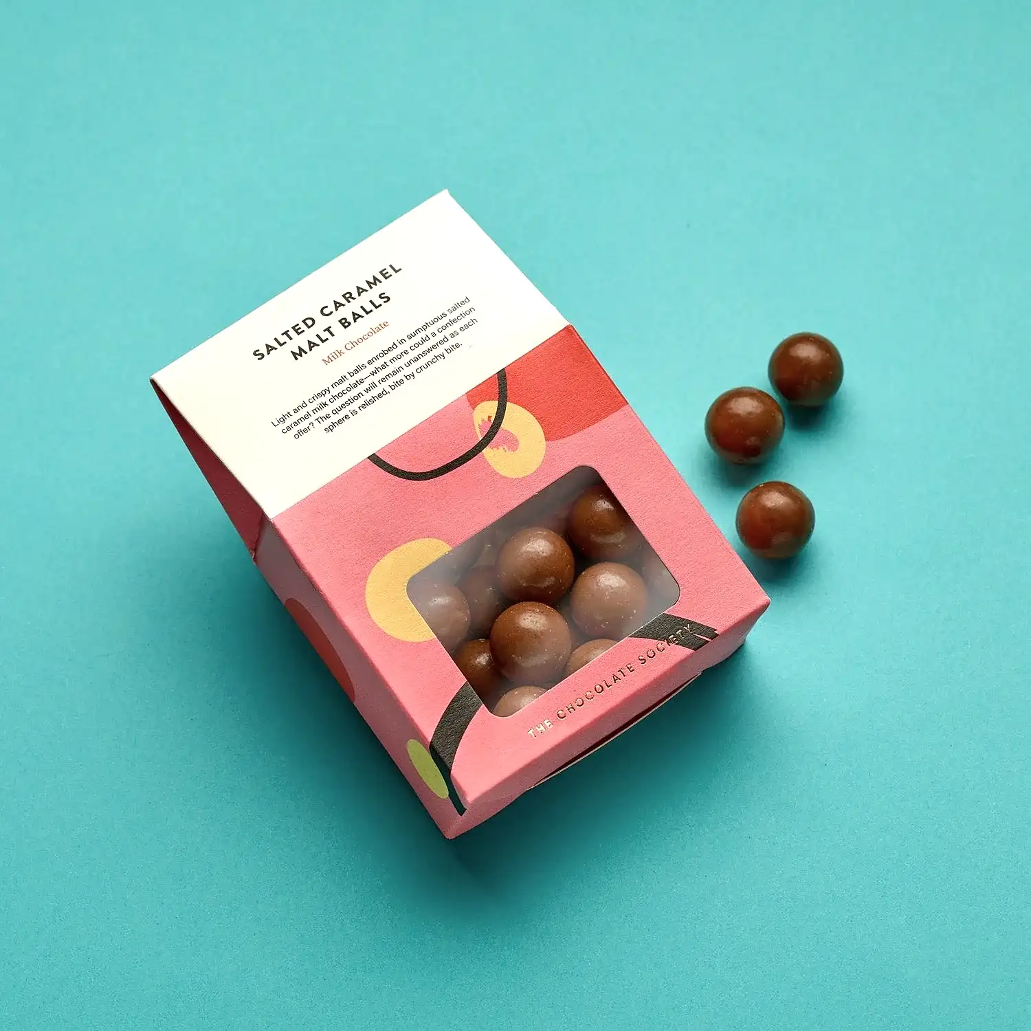 Salt Caramel Malt Balls