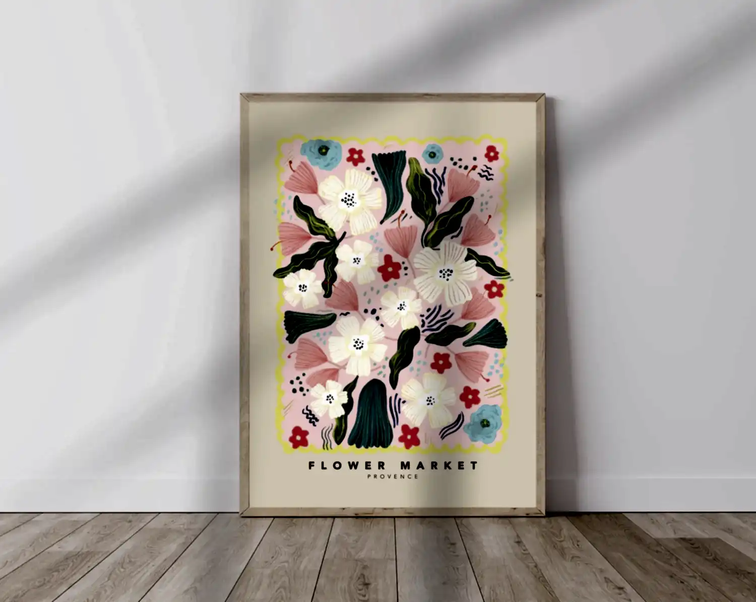Spring Flower Market Print